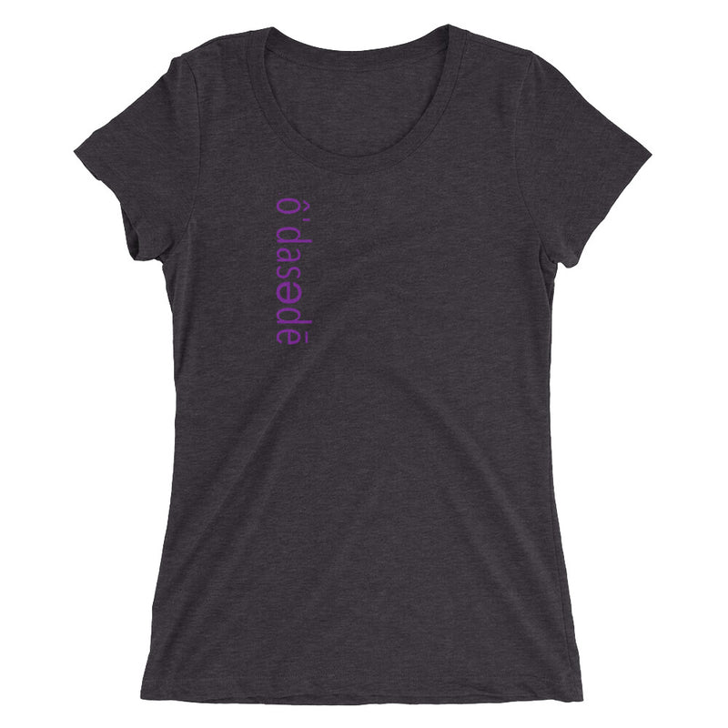 Ladies' short sleeve t-shirt - Ô'dasədē