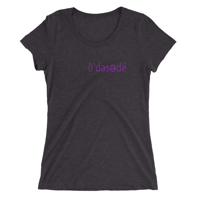 Ladies' short sleeve t-shirt - Ô'dasədē